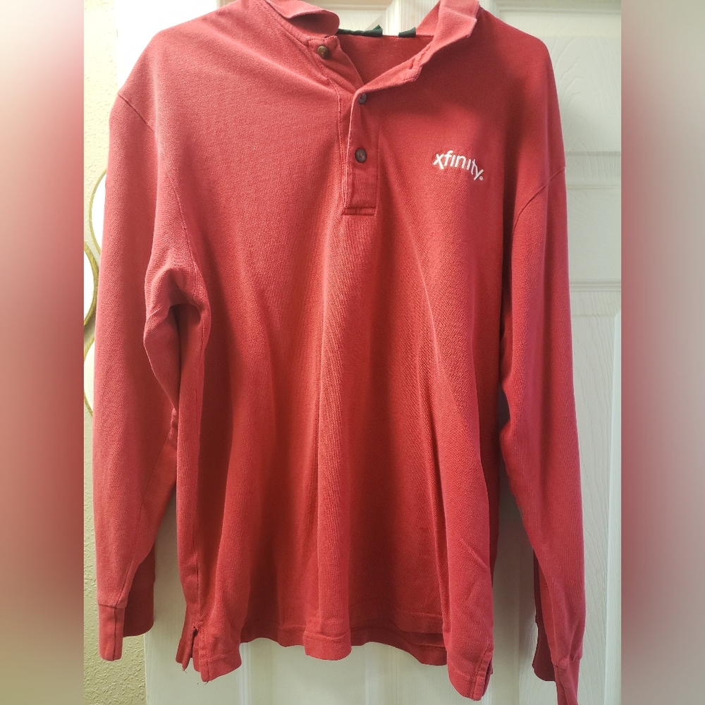 2, Xfinity, Long sleeve, shirts, 100% Cotton, L, Large